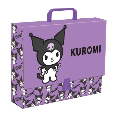 Teczka kartonowa na zatrzask Kuromi A4 mix Unipap