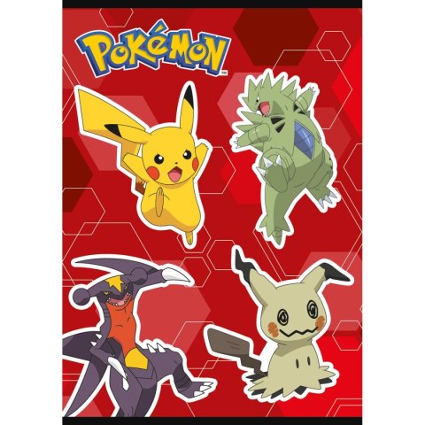 Zeszyt Pokemon A5 32k. 70g krata Unipap