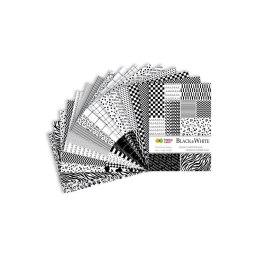 Zeszyt papierów kolorowych A4 80g 15k Happy Color (HA 3808 2030-BW)