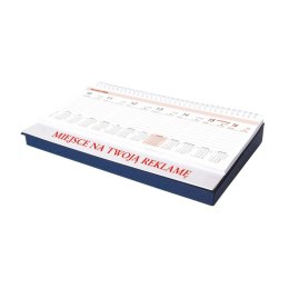 Kalendarz biurkowy Z PIÓRNIKIEM GRANATOWY 290mm x 180mm Wydawnictwo Wokół Nas (KB 033 B)