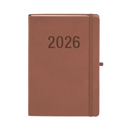 Kalendarz książkowy (terminarz) 2026 MEMOFIX TDW B5 Antra (MOCHA MAUSE)