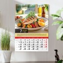 Kalendarz ścienny A4 KUCHNIA POLSKA A4 Press (5904830713428)