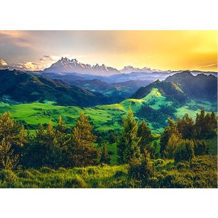 Kalendarz ścienny TATRY z Pienin trójdzielny A3+ Jotan (T51)