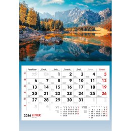 Kalendarz ścienny terminarz ścienny 310mm x 482mm Michalczyk i Prokop (T-107S-2)