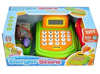 Kasa sklepowa na baterie, wyświetlacz LCD, światło, dźwięk Adar (517349)