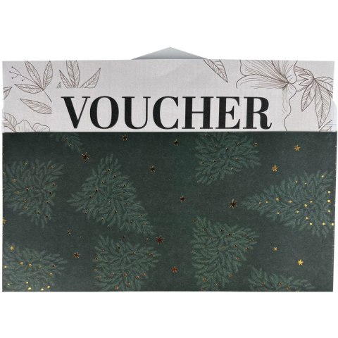 Koperta specjalnego przeznaczenia CHRISTMAS DŁUGIE Z GUMKĄ [mm:] 220x110 Interdruk (5 SZT)