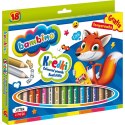 Kredki ołówkowe Bambino 18 kol. St.Majewski