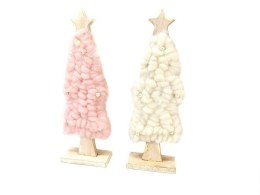Ozdoba świąteczna choinka drewniana 23x8cm Adar (364417)