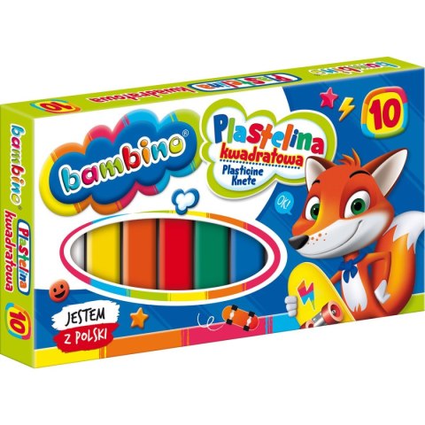 Plastelina 10 kol. standard mix St.Majewski