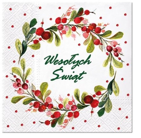 Serwetki Lunch BN biały papier [mm:] 330x330 Paw (SDL234299)