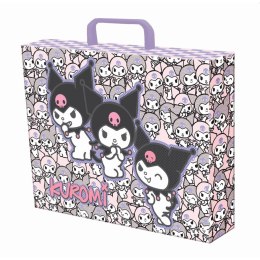 Teczka kartonowa na zatrzask Kuromi A4 różne Unipap