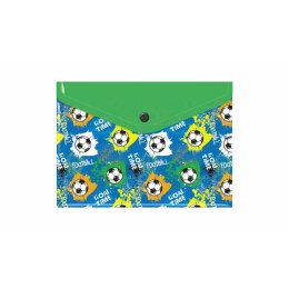 Teczka plastikowa FOOTBALL A4 mix Biurfol (TKN-A5-34)