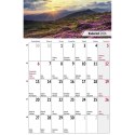 Kalendarz biurkowy miesięczny Pejzaże 240mm x 150mm Press (5904830713602)