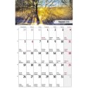 Kalendarz biurkowy miesięczny Pejzaże 240mm x 150mm Press (5904830713602)