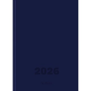 Kalendarz książkowy (terminarz) DTP dzienny szefa czarny A4 Herlitz (400204114)