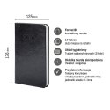 Kalendarz książkowy (terminarz) Premium Lux B7 Press (tygodniowy)