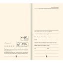 Kalendarz książkowy (terminarz) złoty A6 Lucrum (TR złoty)