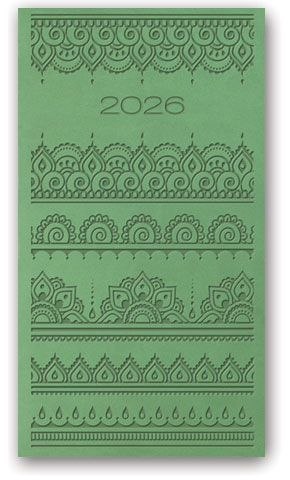 Kalendarz książkowy (terminarz) złoty A6 Lucrum (TR złoty)