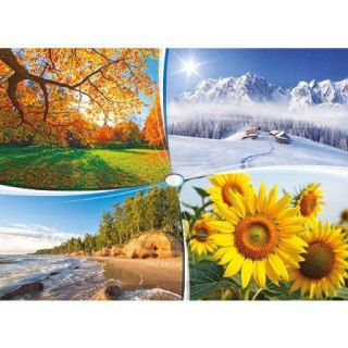 Kalendarz ścienny 4 PORY ROKU trójdzielny Jotan (T39)