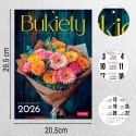Kalendarz ścienny A4 BUKIETY A4 x 300mm Press (5904830713442)