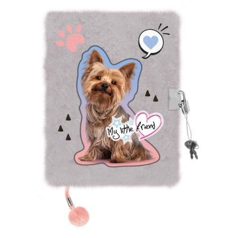 Pamiętnik My Little Friend Grey York A5 Bambino