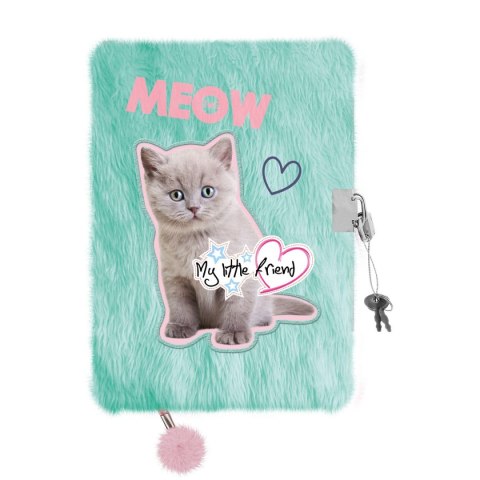 Pamiętnik My Little Friend Fluffy Kitty A5 Bambino