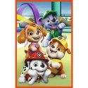 Puzzle Paw Patrol Psia zgraja 3x80 el. Trefl (34886)