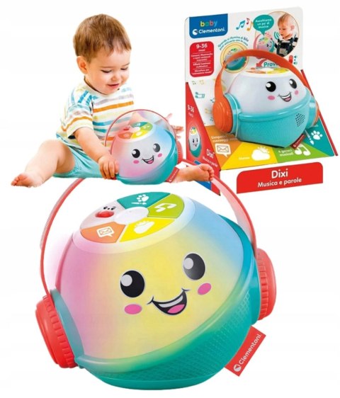 Zabawka dźwiękowa Dixi muzyczna kula Clementoni (50800)