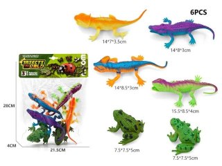 Figurka jaszczurki i żaby Bigtoys (BZ8855)