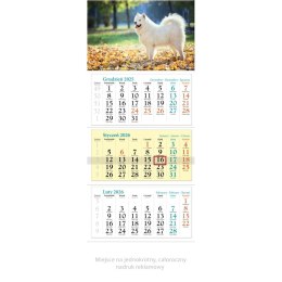 Kalendarz ścienny trójdzielny x 320mm Lucrum (KT14)