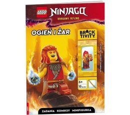 Książka dla dzieci LEGO® NINJAGO®. Ogień i Żar Ameet (LNC 6749)
