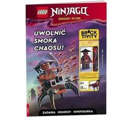 Książka dla dzieci LEGO® NINJAGO®. Uwolnić Smoka Chaosu! Ameet (LNC 6739)