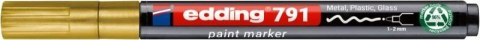 Marker olejowy PCR E-791 wkład złoty 1,0-2,0mm okrągła końcówka Edding (ED-791PCR053)