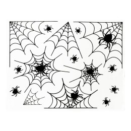Ozdoba halloweenowa Dekoracja elektrostatyczna - pajęczyna Arpex (HA5050)