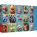Puzzle Premium Plus Szydełkowe zwierzątka 1000 el. Trefl (12093)