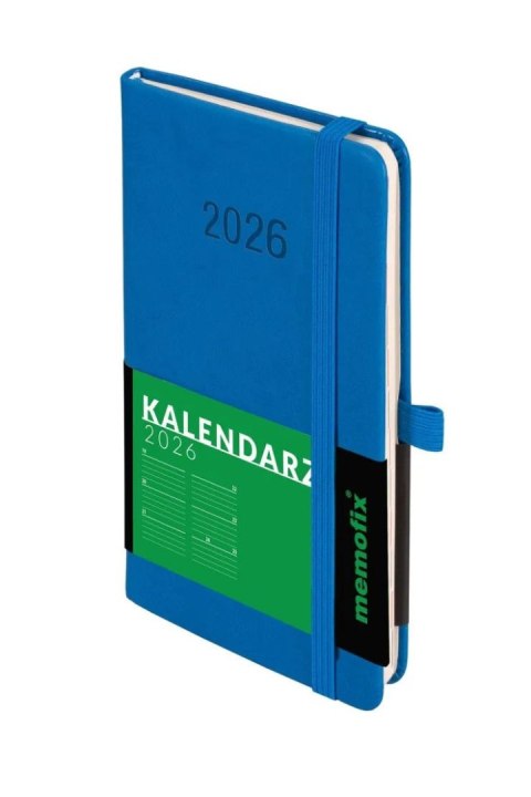 Kalendarz książkowy (terminarz) 2026 NIEBIESKI TDW A6 Antra