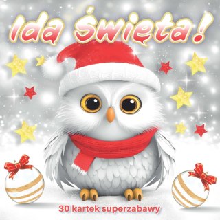 Kolorowanka Idą Święta 3D