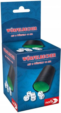 Kości do gry z kubkiem Noris (615-4512)