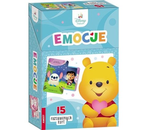 Książka dla dzieci Disney Maluch. Karty Emocje Ameet (KWY 9201)
