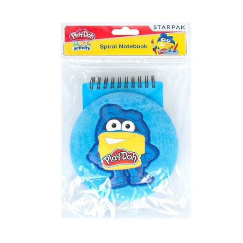 Notes (notatnik) Play Doh na spirali pluszowy 135k. [mm:] 120x480 Starpak (453895)