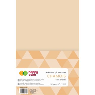 Arkusz piankowy kolor: mix 5 ark. Happy Color (HA 7130 2030-45)