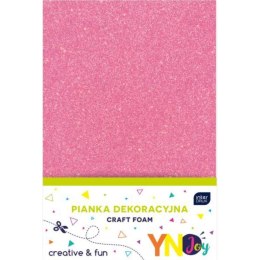 Arkusz piankowy pianka dekoracyjna A4 kolor: mix 8 ark. [mm:] 210x297 Interdruk (brokat pastel)