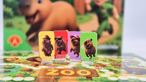 Gra planszowa Kapibary w akcji - Ucieczka z zoo Alexander