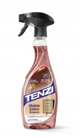 TENZI HOME PRO MEBLE SALON DREWNO - Domowy płyn do czyszczenia mebli - 0,5L