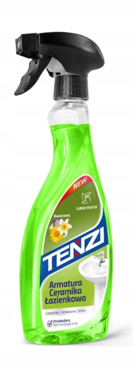 TENZI HOME PRO ARMATURA CERAMIKA ŁAZIENKOWA - Płyn do czyszczenia armatury łazienkowej - 0,5L