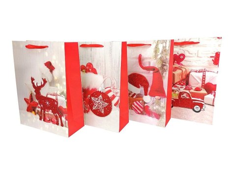 Torba prezentowa świąteczna [mm:] 235x195x 80 One Dollar (366398)