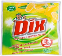 DIX kostka do wc cytrynowa