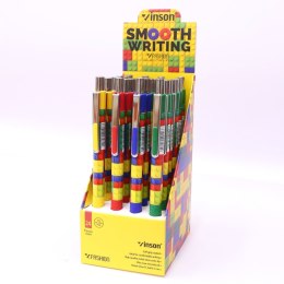 Długopis olejowy Fashion 106 KLOCKI wkład niebieski 0,7mm Vinson