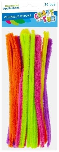 Drucik kolor: neonowy 30 szt Craft With Fun (567266)