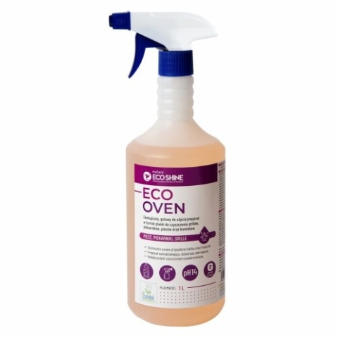 ECO OVEN 1L - Ekologiczny, gotowy do użycia preparat w formie pianki do czyszczenia grillów, kuchenek, piekarników, pieców